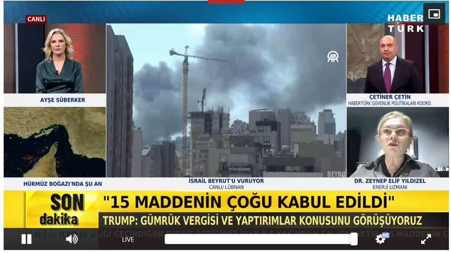 Ateşkes açıklamasının Küresel Petrol Fiyatlarına Yansıması_8 Nisan 2026_Habertürk