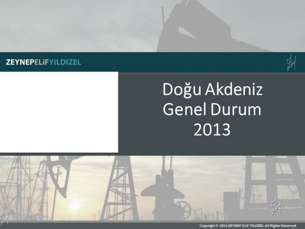 Doğu Akdeniz`de Genel Durum