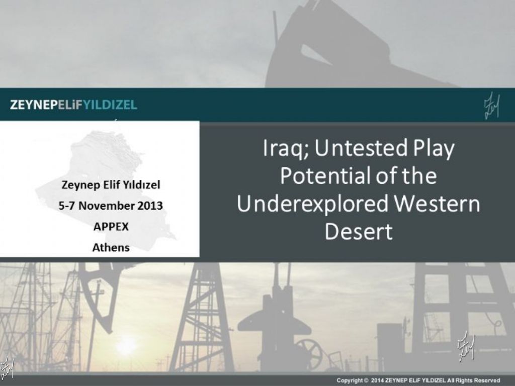 Iraq Untested Play Potential of the Underexplored Western Desert