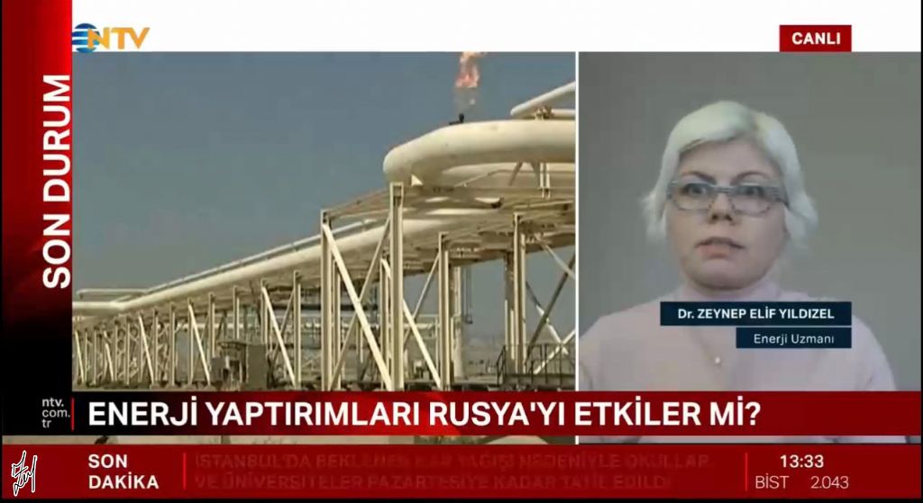 NTV ye Rusya Ukrayna krizinin petrol fiyatlarına olan etkisi