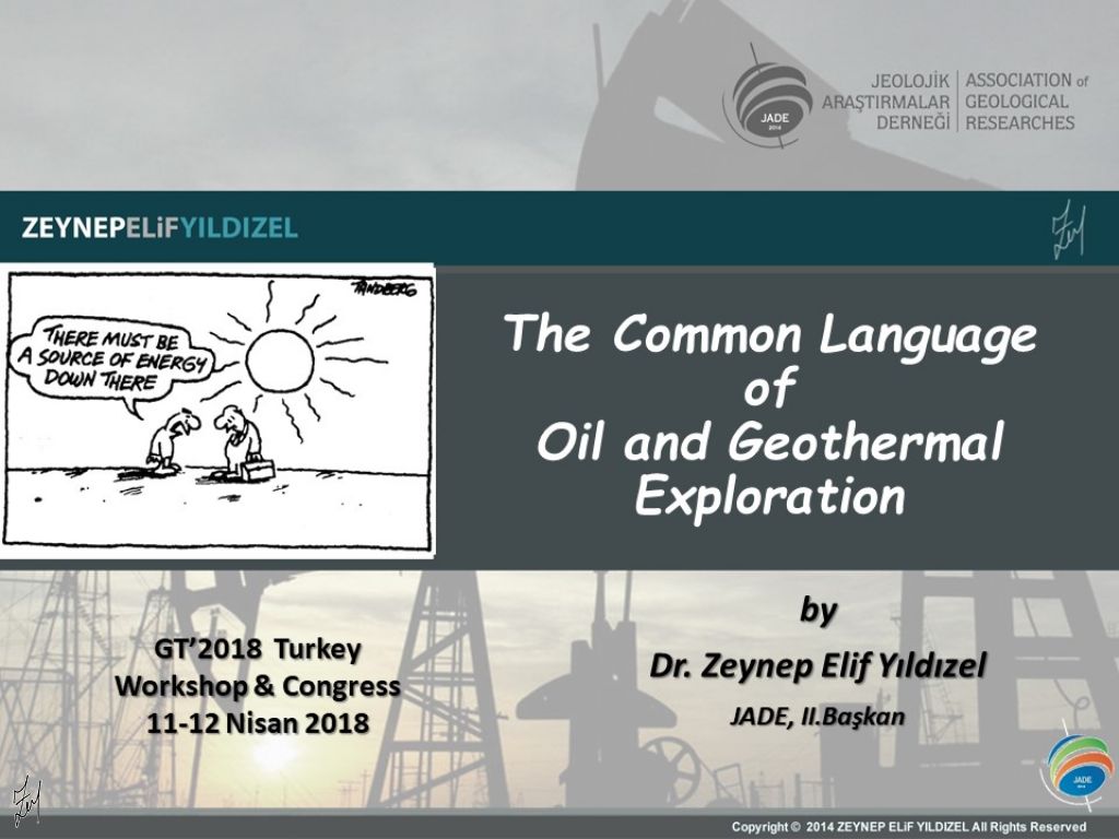 The Common Language of Geothermal and Oil Exploration